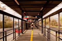 ESTACIÓN DEL METROBÚS CENTRO CULTURAL UNIVERSITARIO 008