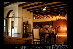 10 la sala, comedor, cocina san peregrino
