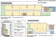 PLANTA DEPARTAMENTOS COLETIVO DE ARQUITETURA OCUPAÇÃO VICENTAO