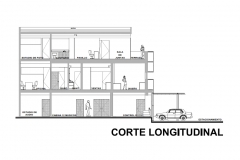 CORTE LONGITUDINAL ESTUDIOS DE GRABACION ARTCO