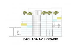 FACHADA AV HORACIO ESTUDIOS DE GRABACION ARTCO