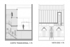 CORTE Y VISTA GALERIA DE ARTE - OBJETO A