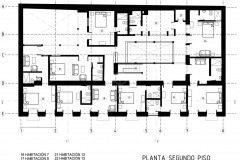 PLANTA 2 HOTEL CASA DE LA VEGA