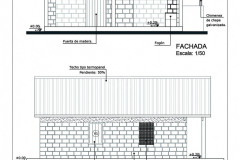 FACHADAS  -  VIVIENDA CON IDENTIDAD EN TERRITORIOS MBYA GUARANI