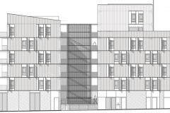 ELEVACIÓN SOCIAL HOUSING IN LYON