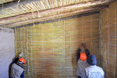VISTA INTERIOR 1 - VIVIENDA ALTOANDINA BIOCLIMÁTICA ECOLÓGICA Y SISMO RESISTENTE