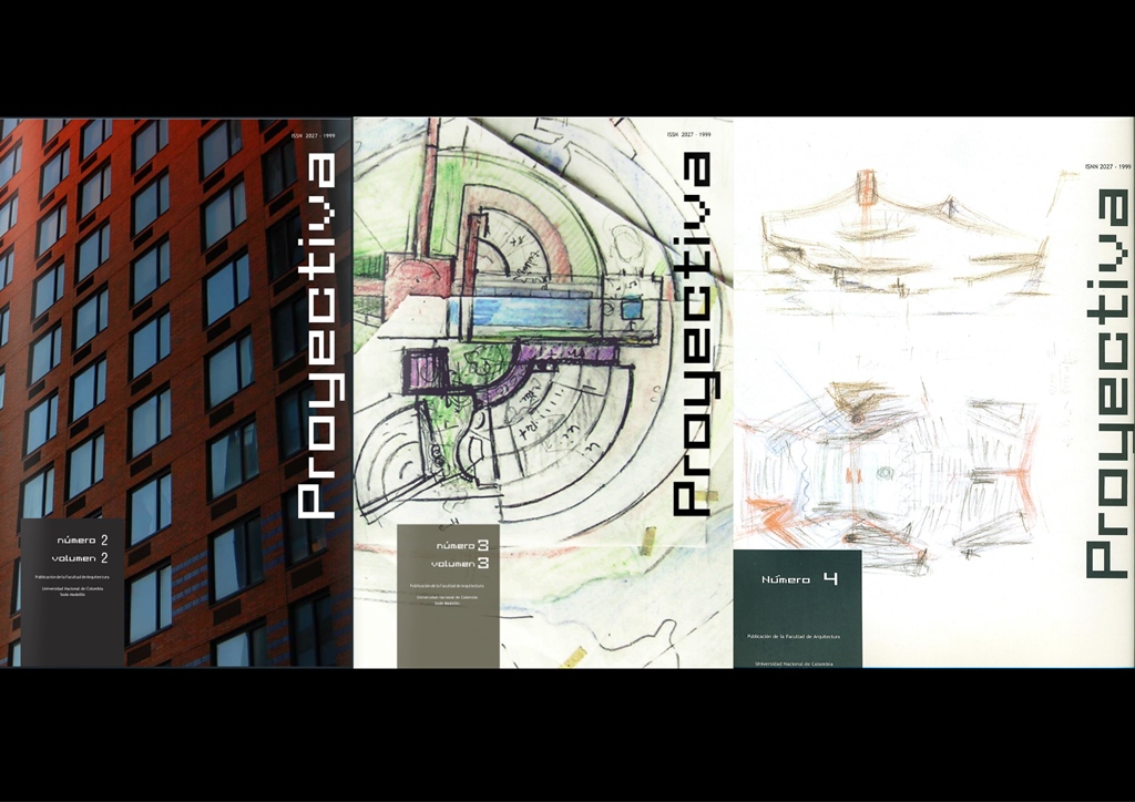 PT.Portada.PROYECTIVA. Revista de Arquitectura y Proyecto Urbano. 001