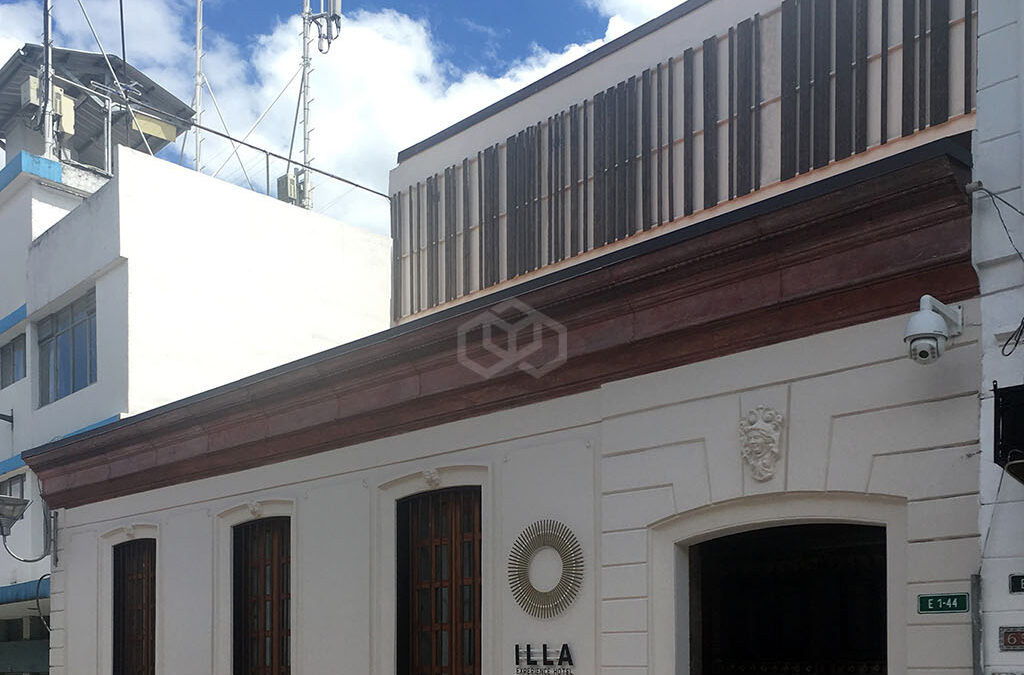 HOTEL ILLA PROYECTO DE REHABILITACIÓN EN EL CENTRO HISTÓRICO DE QUITO